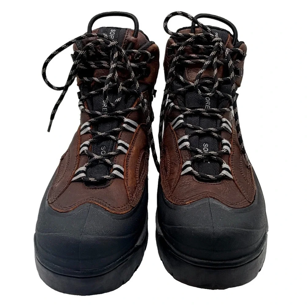 Sorel Asystec Hiking Boots Men's Size 12 Brown Outdoor Shoes Waterproof